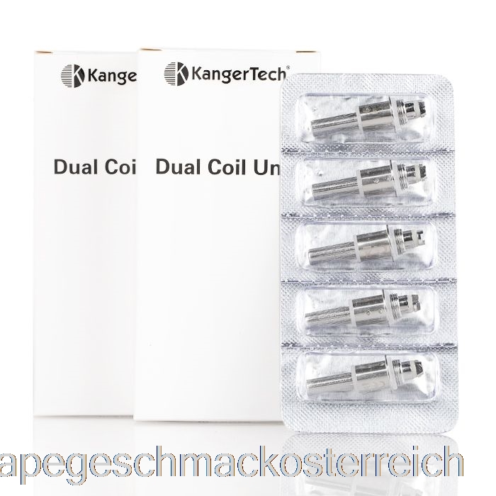 Kanger Dual Unit Ersatzspulen 1,0 Ohm Spulen Vape Geschmack